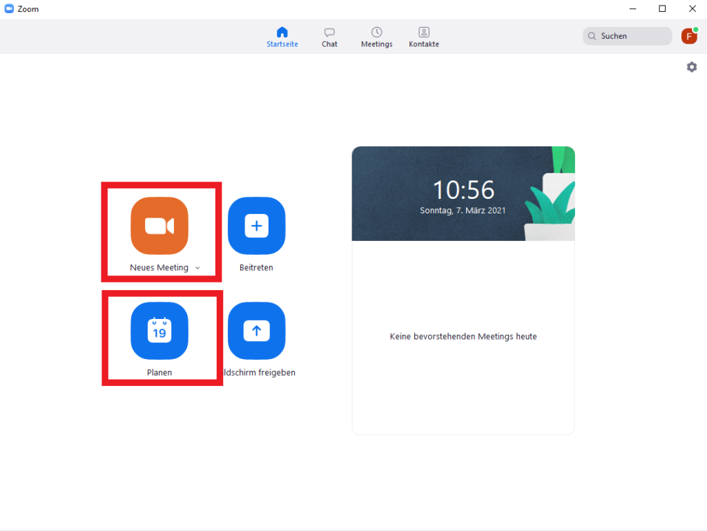 ZoomMeeting einrichten Smartphone Sprechstunde